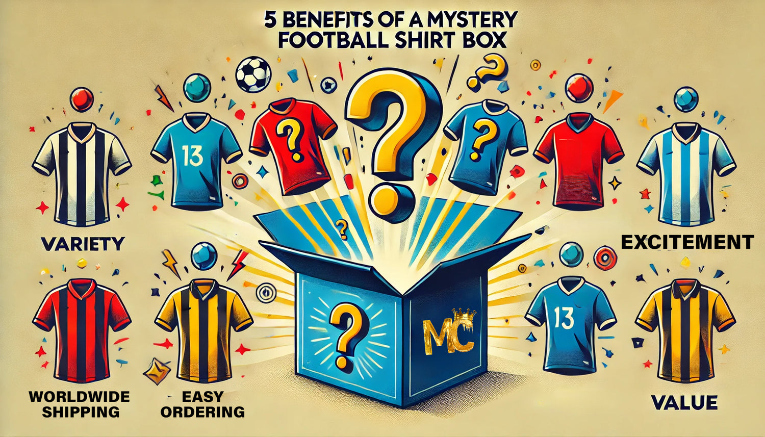 5 Benefits of a Mystery Football Shirt Box