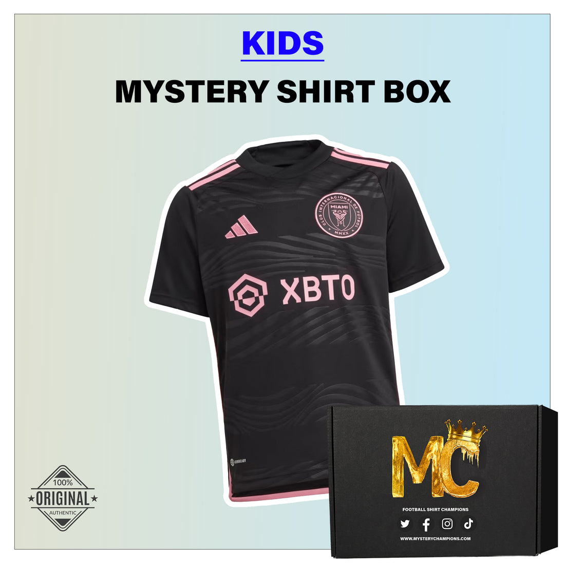 
  
  (KIDS) Mystery Football Shirts
  
