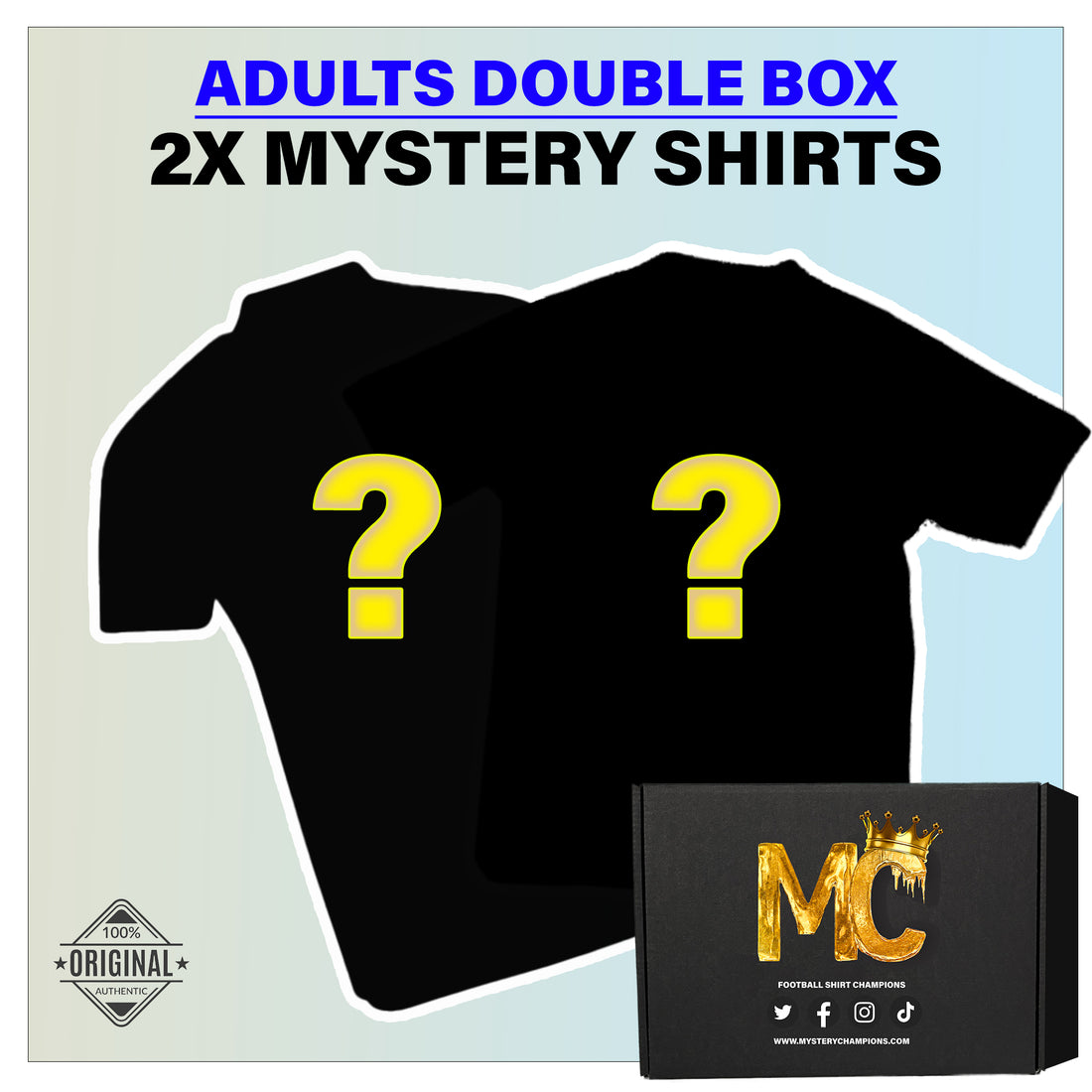 
  
  Mystery Football Shirt (DOUBLE BOX)
  

