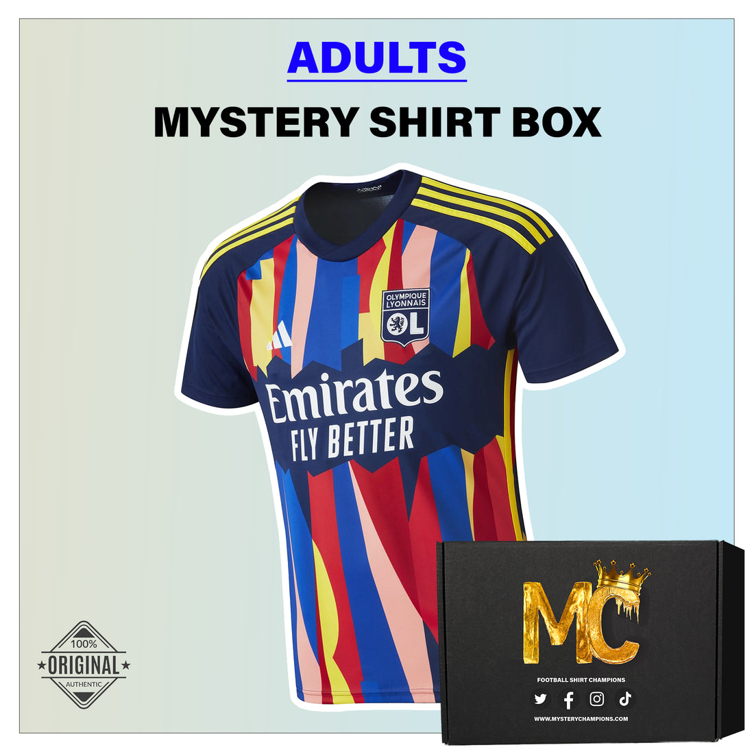 
  
  Premium Mystery Football Shirts
  
