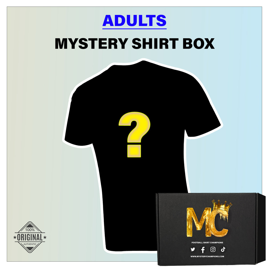 
  
  Premium Mystery Football Shirts
  
